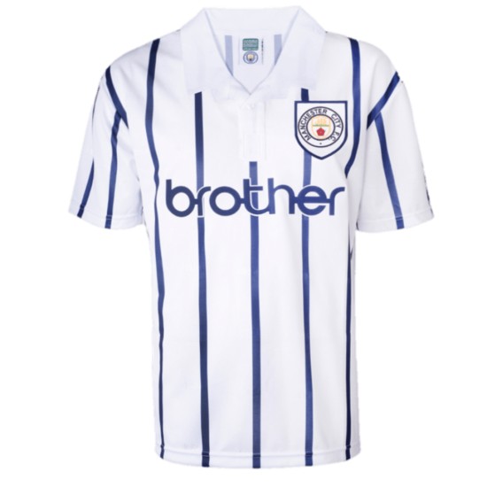 Camiseta Retro Visitante Mujer Manchester City 1993