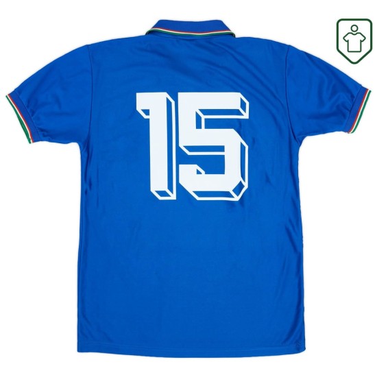 Camiseta retro local Italia 1986/91 #15 para hombre