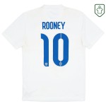 Camiseta retro local Inglaterra 2014/15 para hombre Rooney #10