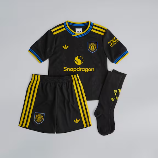 Equipación Tercera Niño Manchester United 2025/26