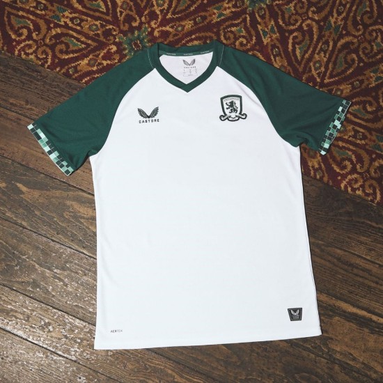 Camiseta tercera en blanco del Middlesbrough 2025/26 para mujer