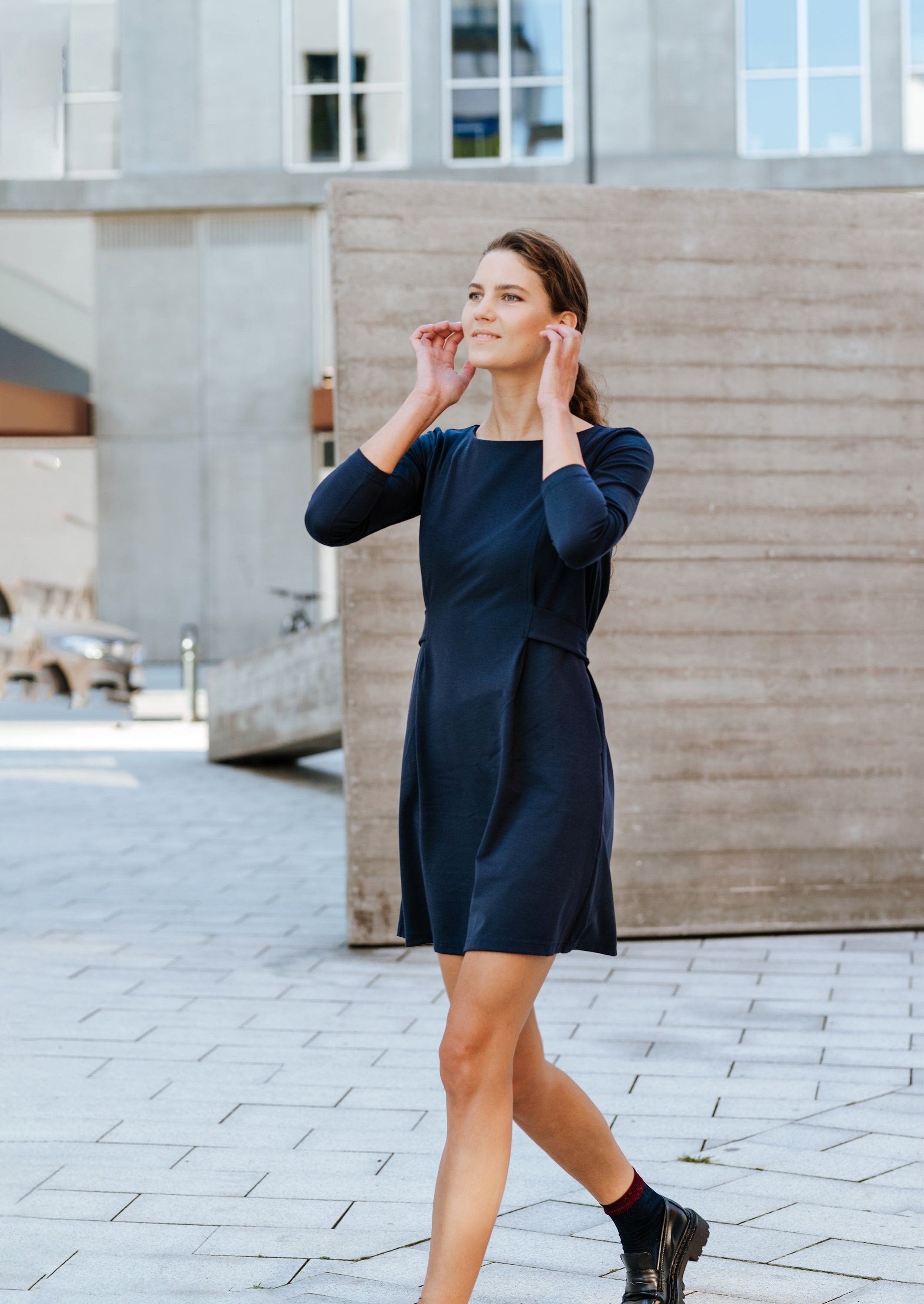 Vestido LOLITA, rosa empolvado, XS