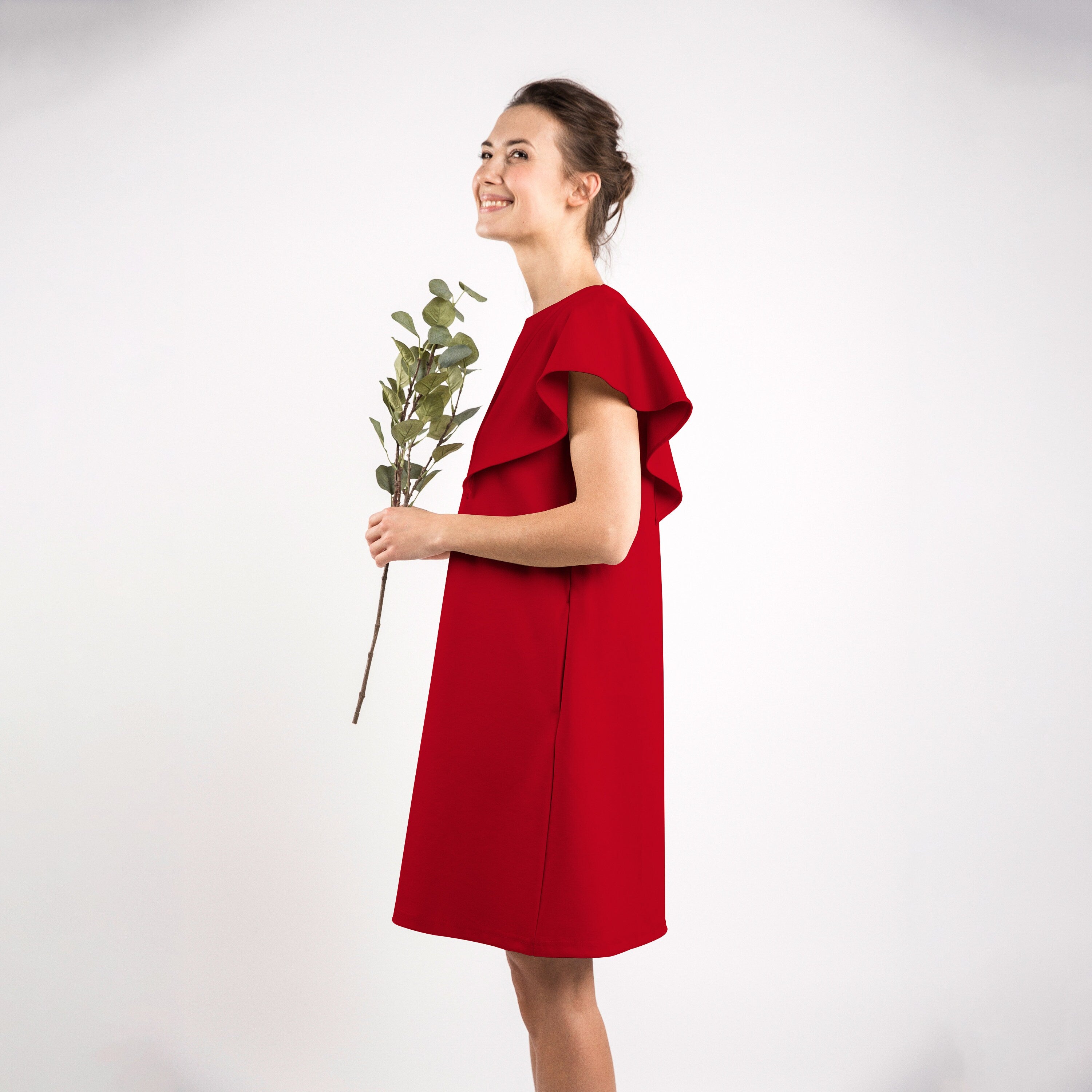 Vestido SUMMER WING, Rojo, XS